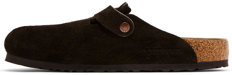 Boston Soft Footbed Suede Mocha