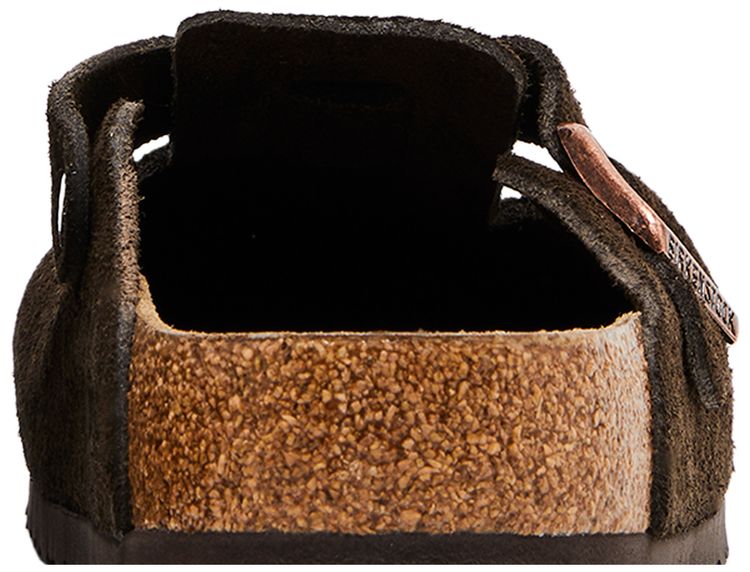 Boston Soft Footbed Suede Mocha