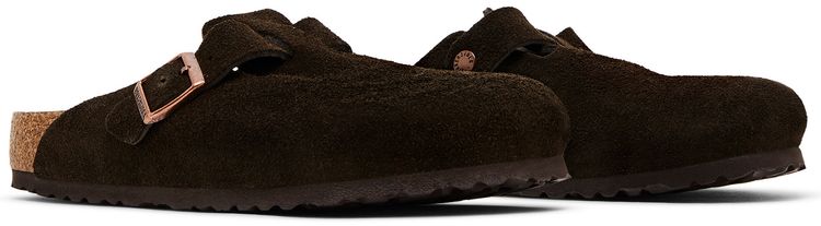 Boston Soft Footbed Suede Mocha