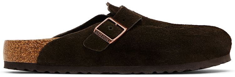Boston Soft Footbed Suede Mocha