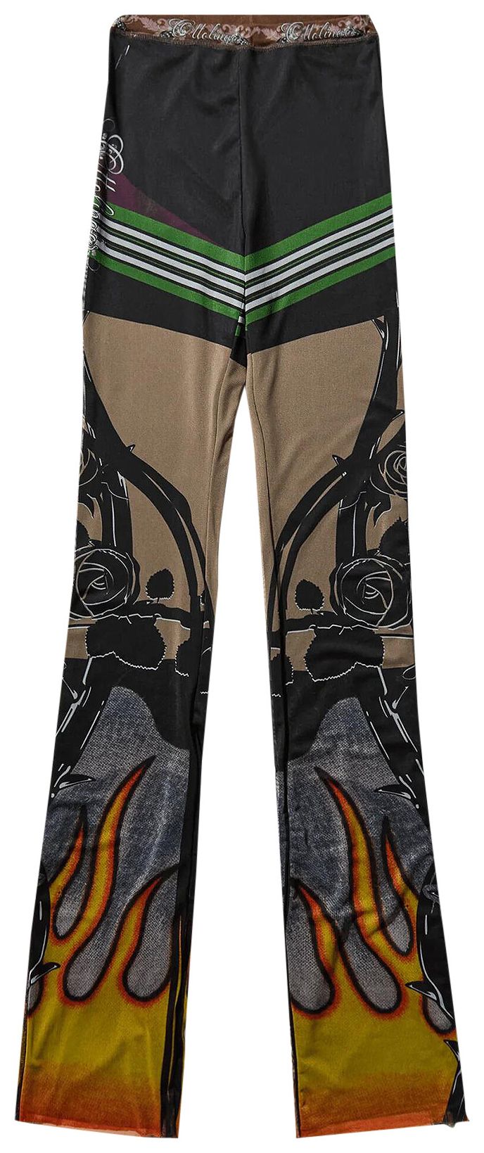 Ottolinger Mesh Pants Polo Print