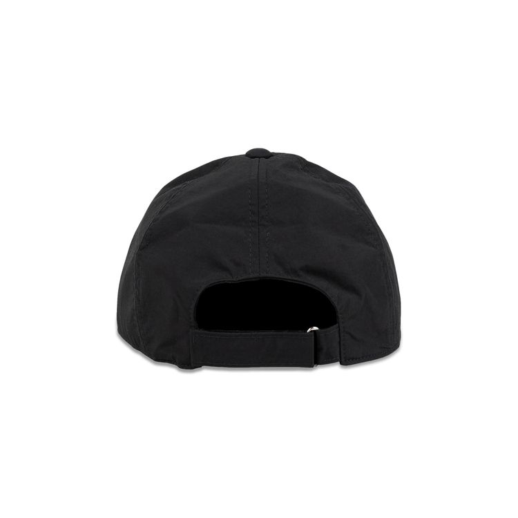 Marine Serre Recycled Nylon Baseball Cap Black