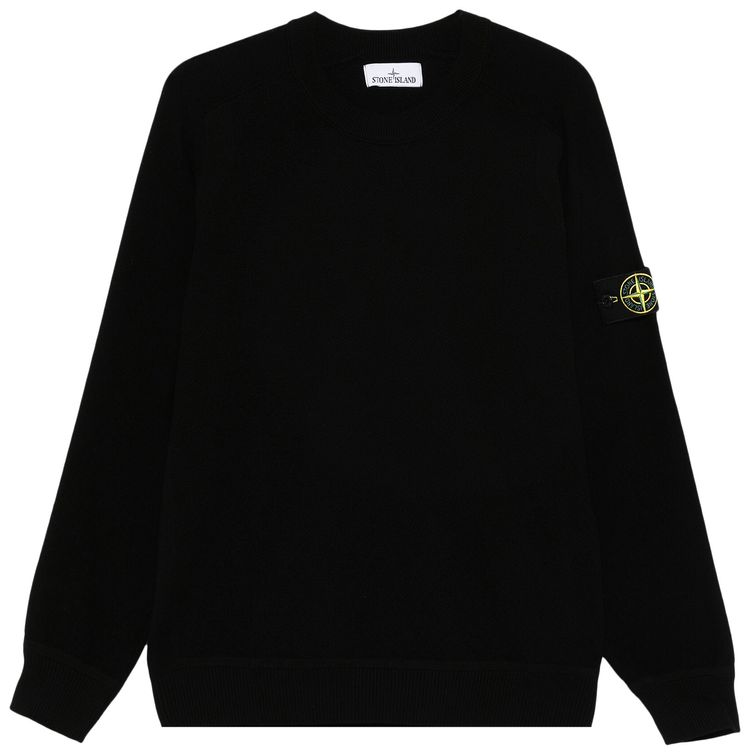 Stone Island Fleece Sweatshirt Black