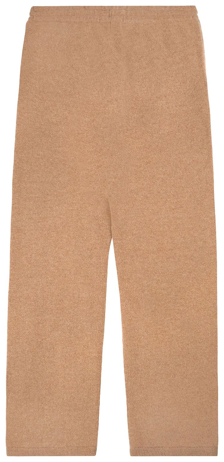 Sporty  Rich SRC Cashmere Trousers CamelWhite