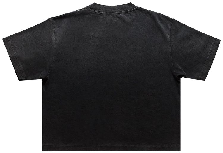 424 Cropped Alias T Shirt Black