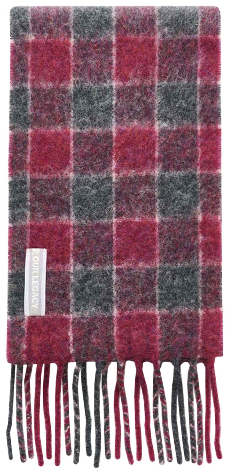 Our Legacy Estate Scarf GreyRed