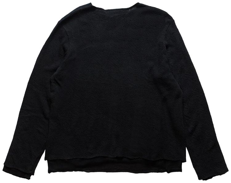 Our Legacy Long Sleeve Sweater Black