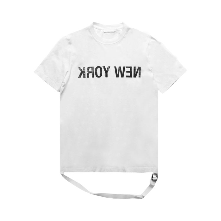 Helmut Lang New York Seatbelt Tee White