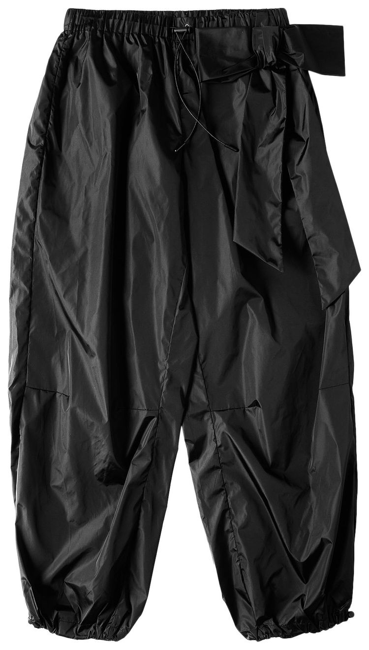 Simone Rocha Gathered Track Trousers Black