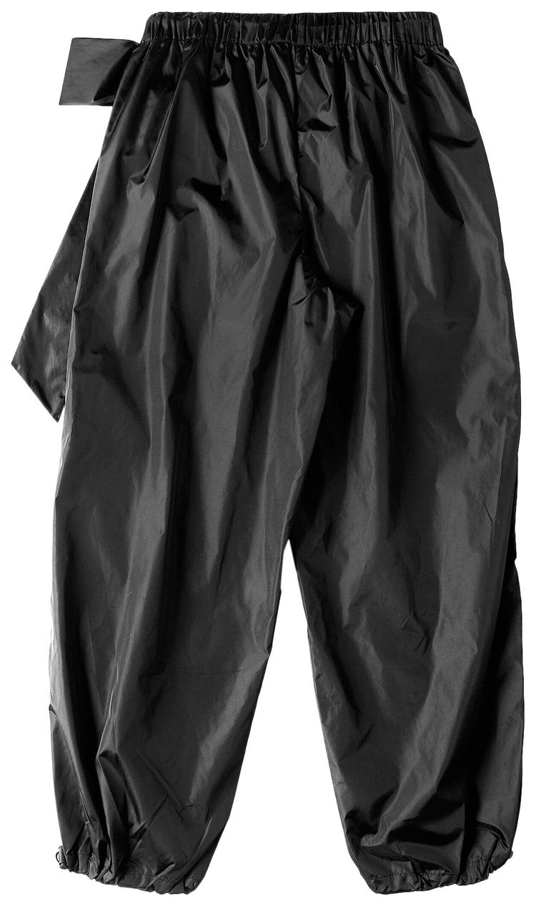 Simone Rocha Gathered Track Trousers Black