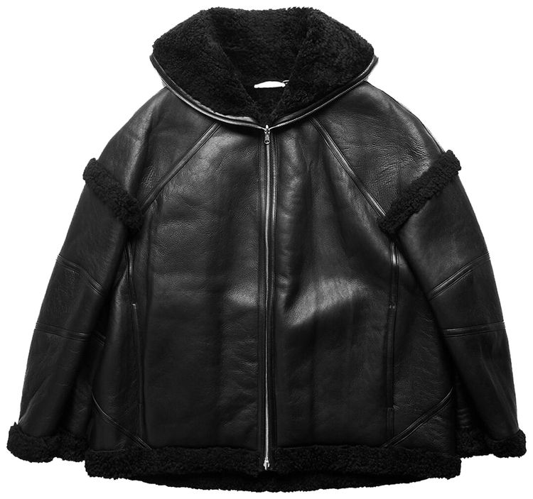Helmut Lang Apex Teddy Jacket Black