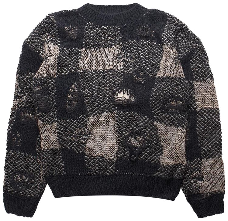 Our Legacy Sonar Roundneck Sweater Black