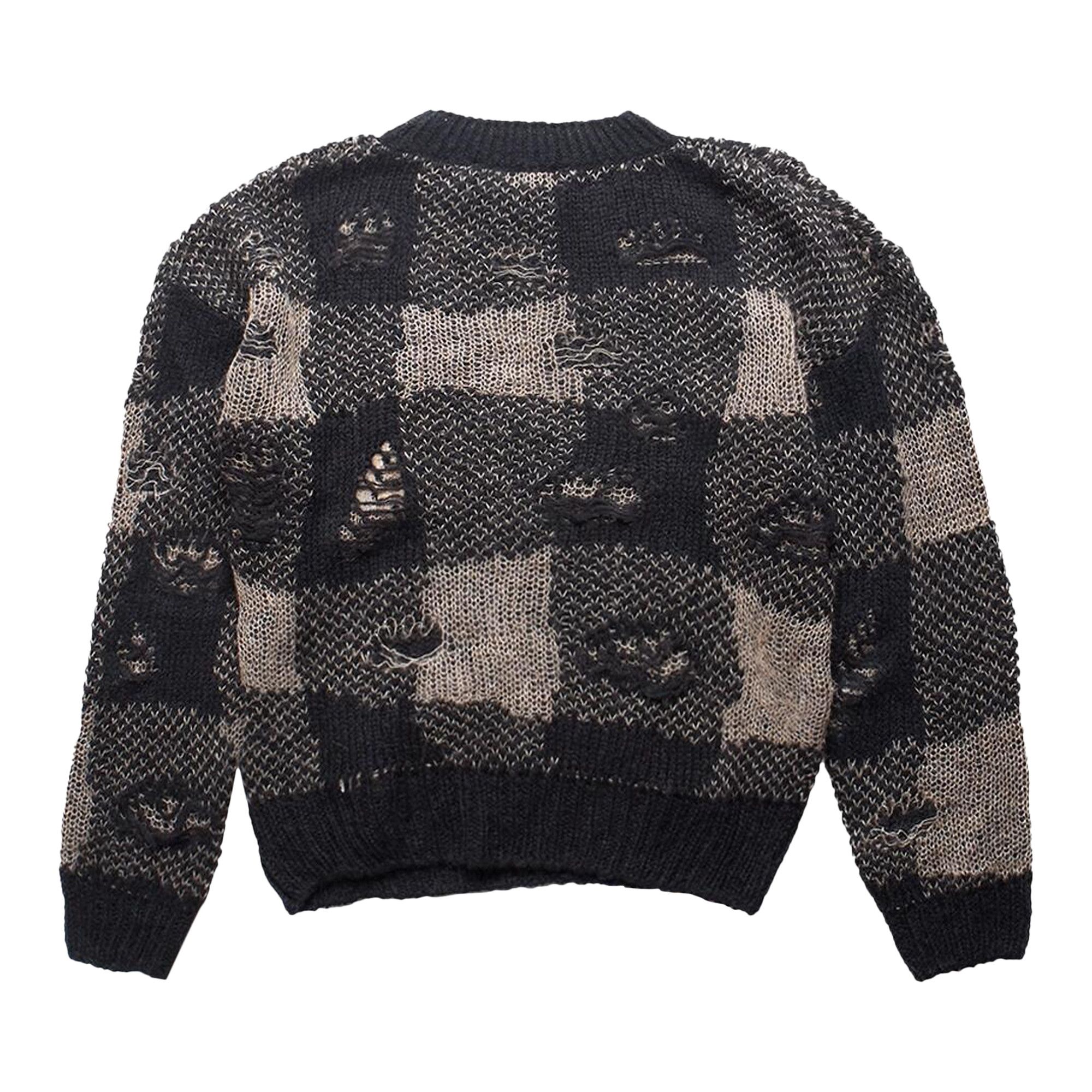 Buy Our Legacy Sonar Roundneck Sweater 'Black' - M4243SBD | GOAT