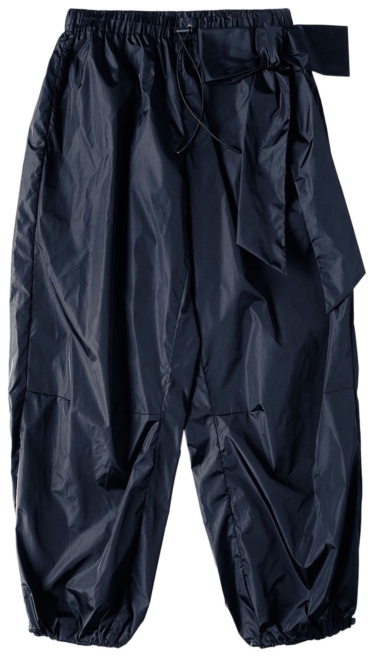 Simone Rocha Gathered Track Trousers Navy