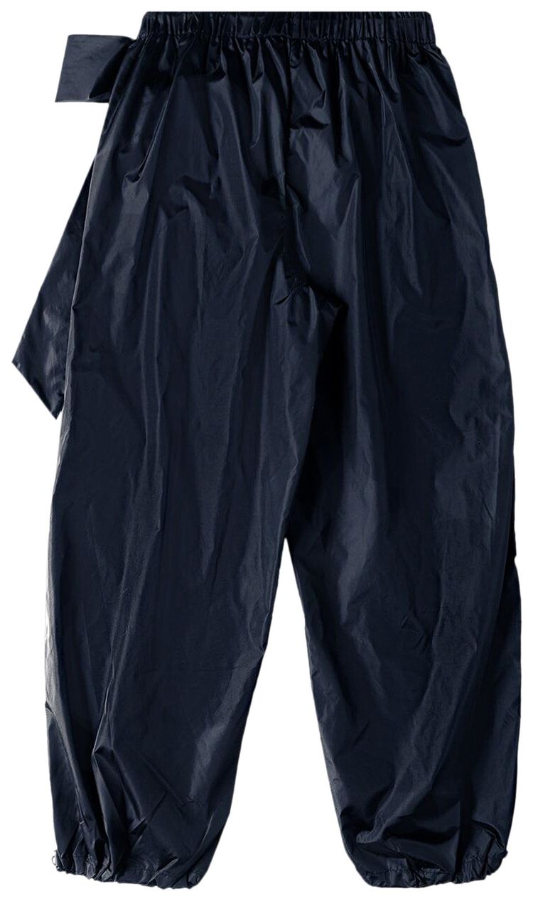 Simone Rocha Gathered Track Trousers Navy