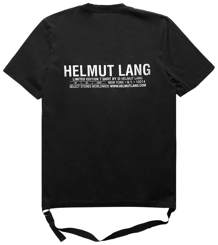 Helmut Lang New York Seatbelt Tee Black