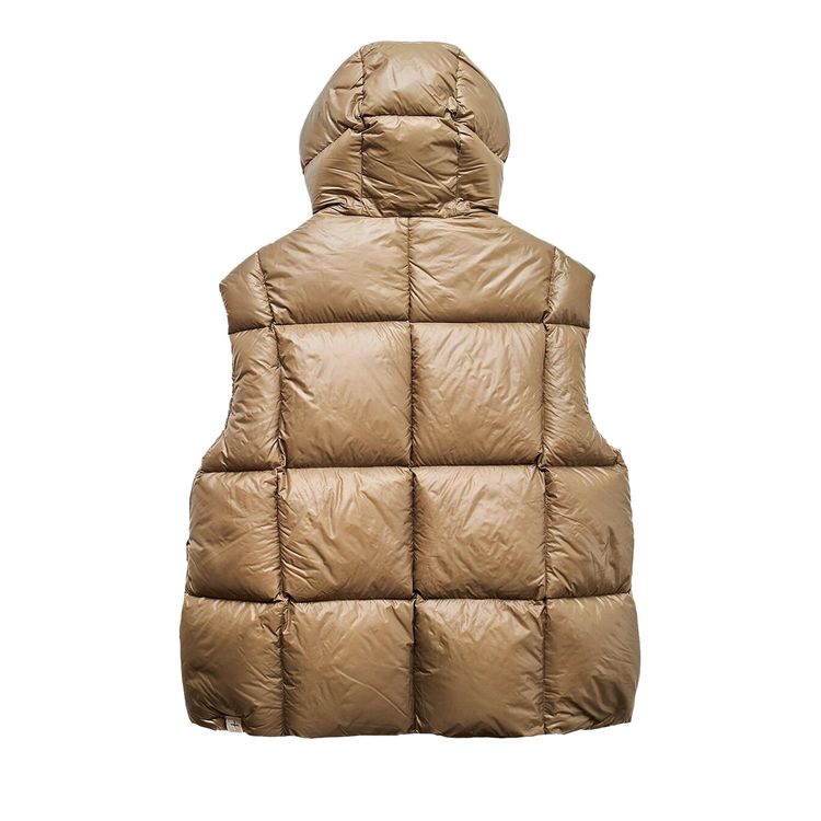 Jil Sander Quilted Padded Gilet Brown