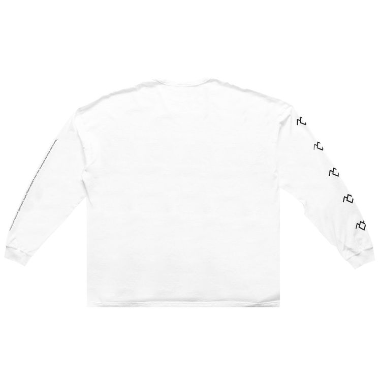 Undercover Twin Peaks Long Sleeve Graphic T Shirt White