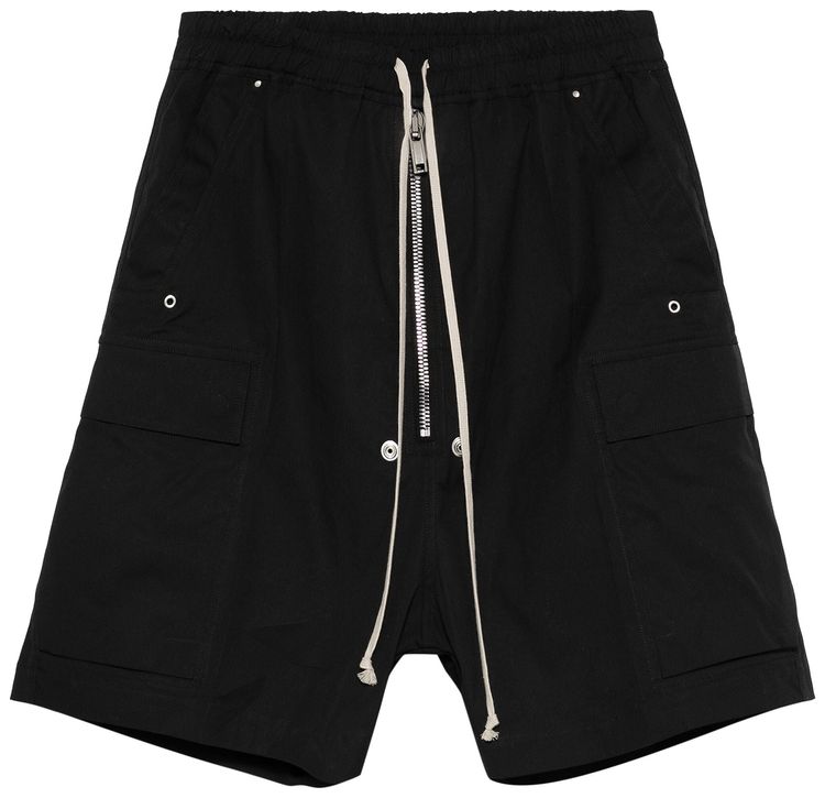 Rick Owens Cargobela Shorts Black