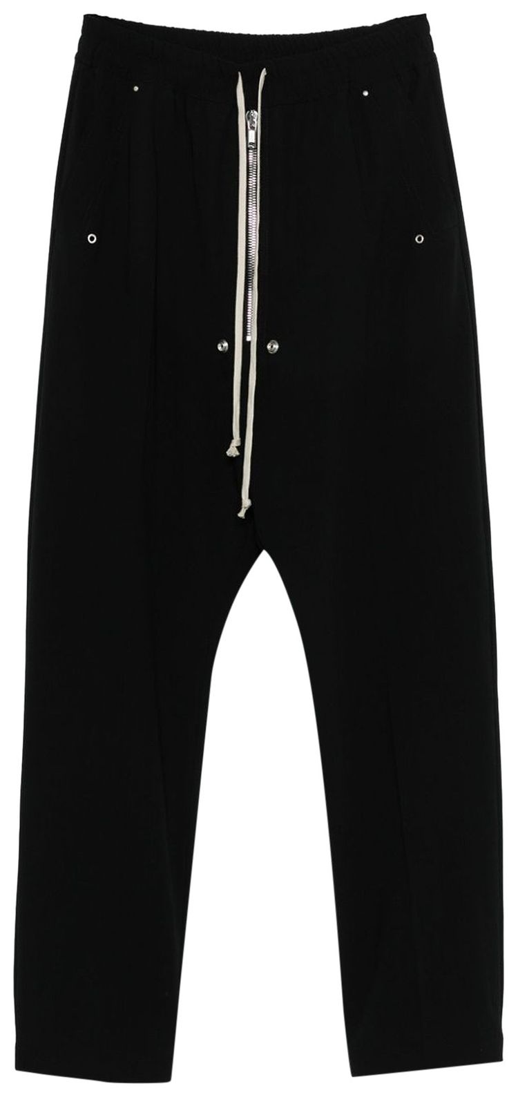 Rick Owens Wool Bela Pants Black