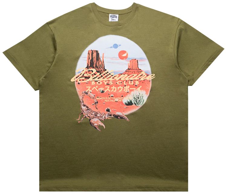 Billionaire Boys Club Scorpion T Shirt Capulet Olive