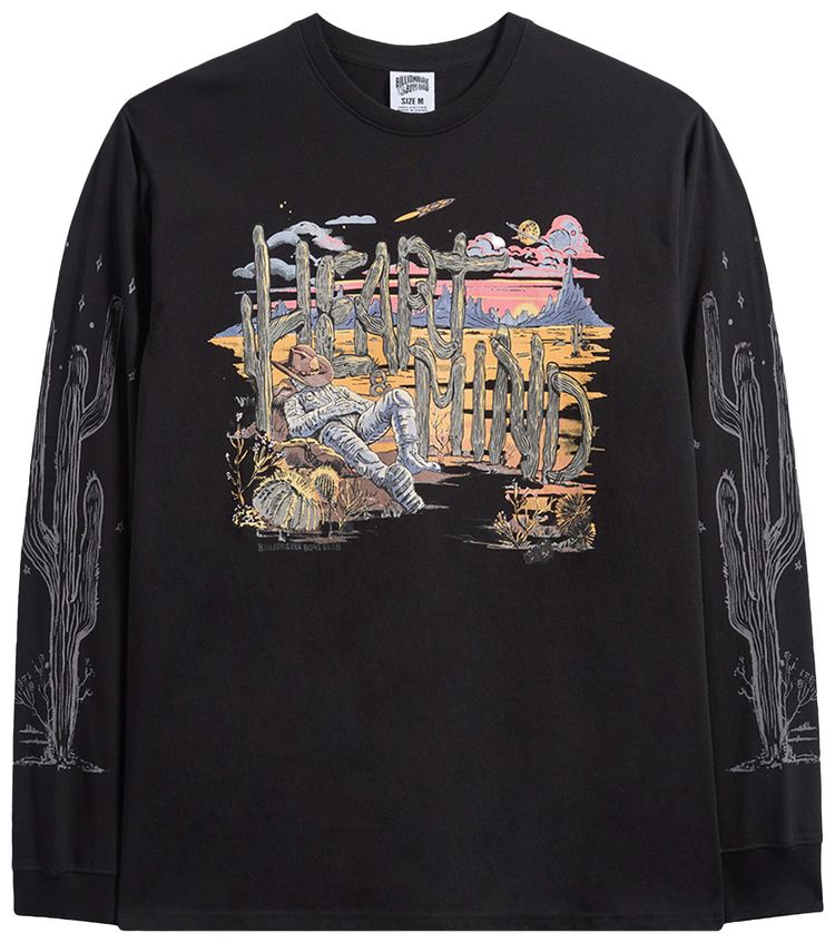 Billionaire Boys Club Siesta Long Sleeve T Shirt Black