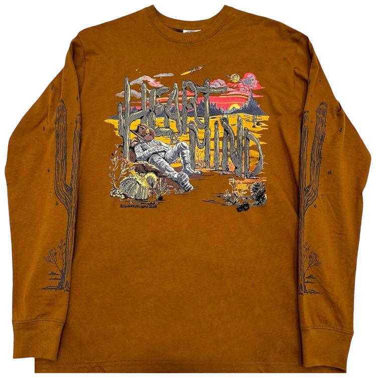 Billionaire Boys Club Siesta Long Sleeve T Shirt Chipmunk