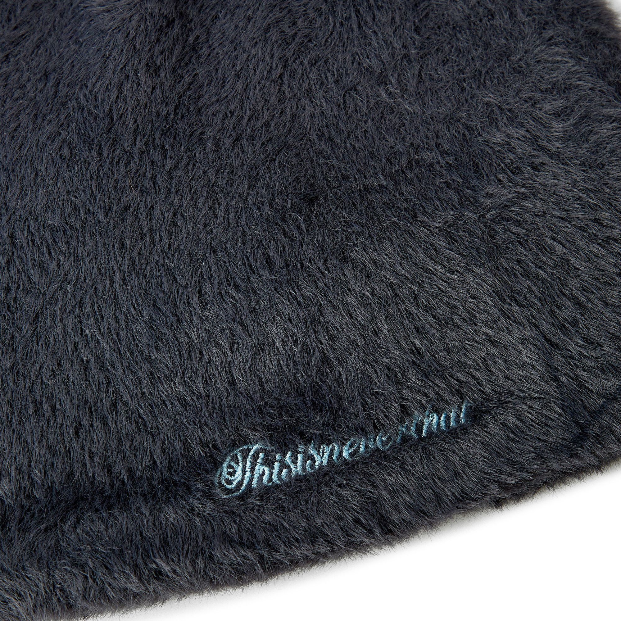 Buy thisisneverthat Shaggy No Cuff Beanie 'Charcoal
