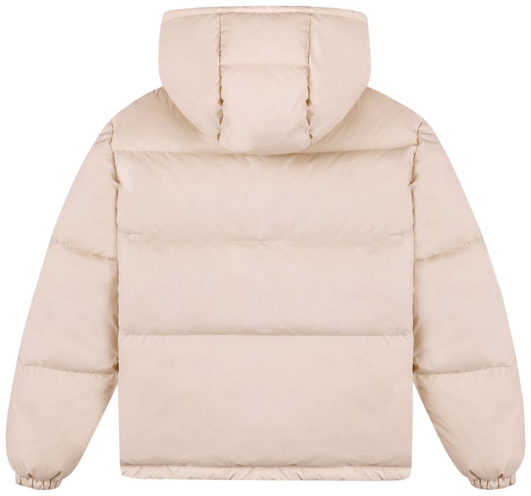 Sporty  Rich Crown Puffer Jacket ChampagneTan
