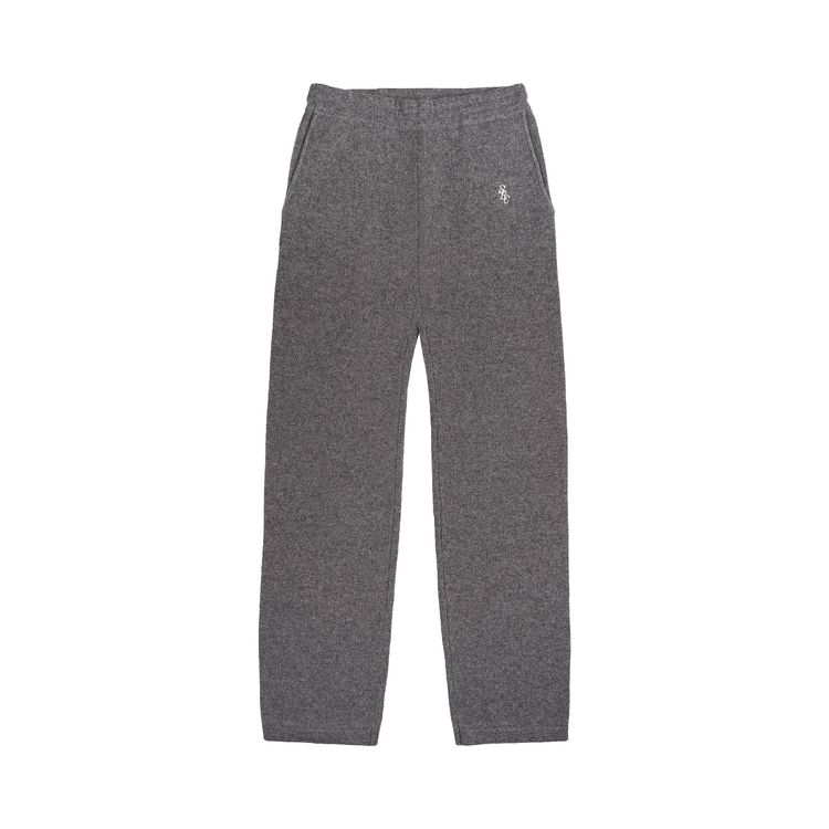 Sporty  Rich SRC Cashmere Trousers Heather GreyWhite