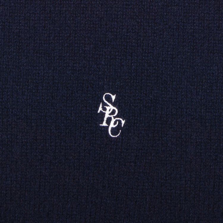 Sporty  Rich SRC Cashmere Trousers NavyWhite