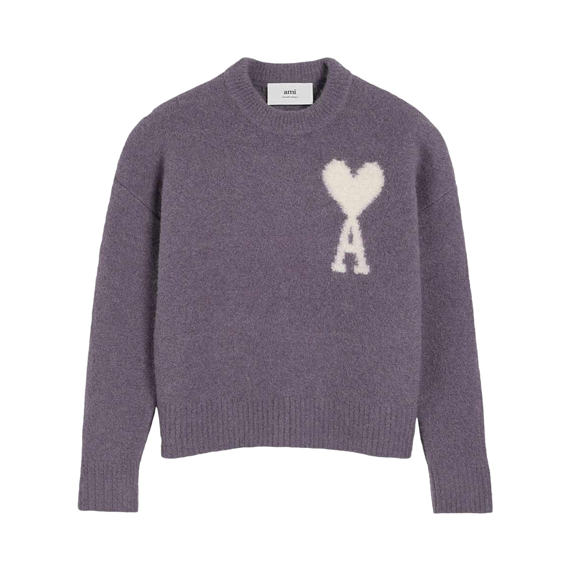 Buy Ami ADC Sweater 'Lilac' - UKS025 KN0032 504 | GOAT CA