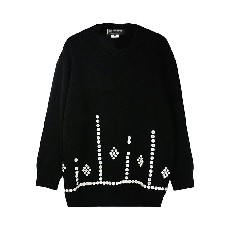 Comme des Garcons Crewneck Sweater Black