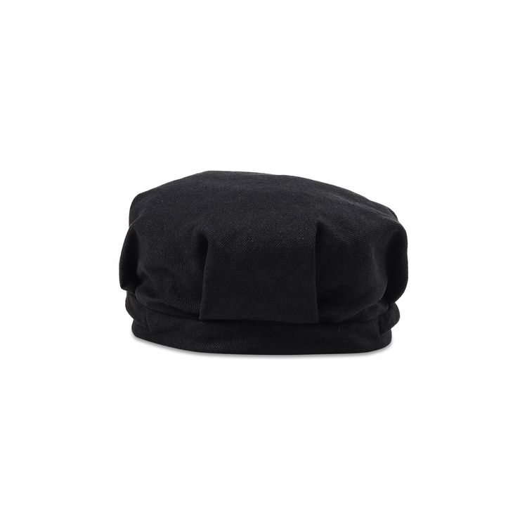 Ys Gabardine Work Cap Black