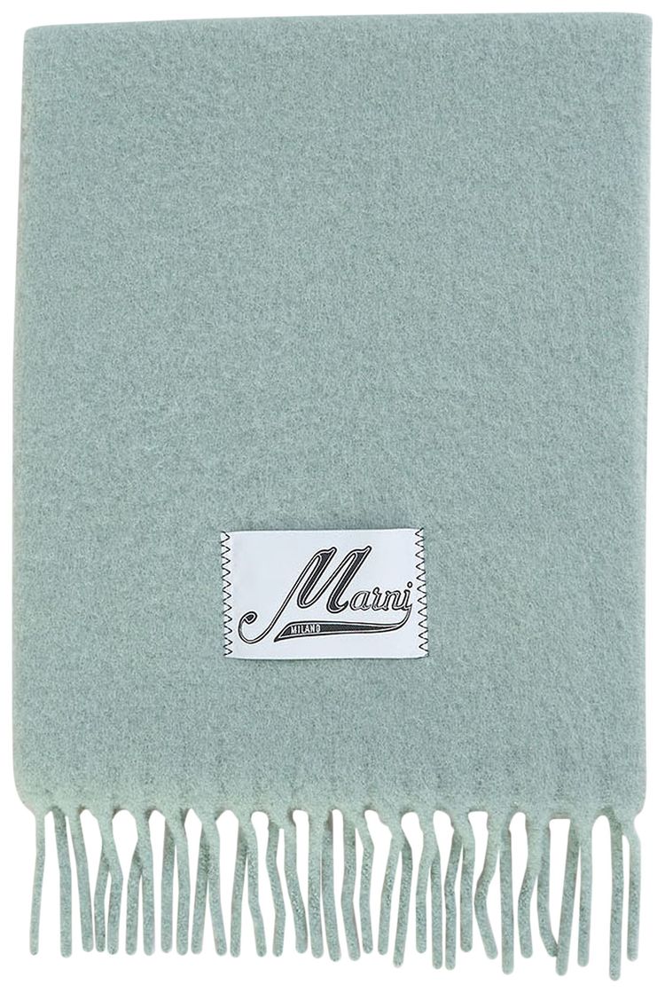 Marni Brushed Alpaca Scarf Linden