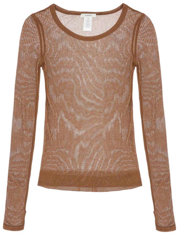 Lemaire Seamless Top Hazelnut Brown