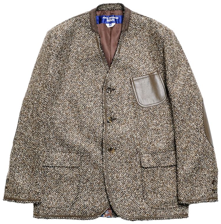 Junya Watanabe Tweed Jacket Brown