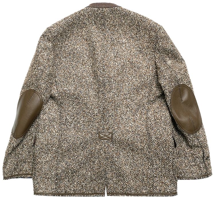 Junya Watanabe Tweed Jacket Brown