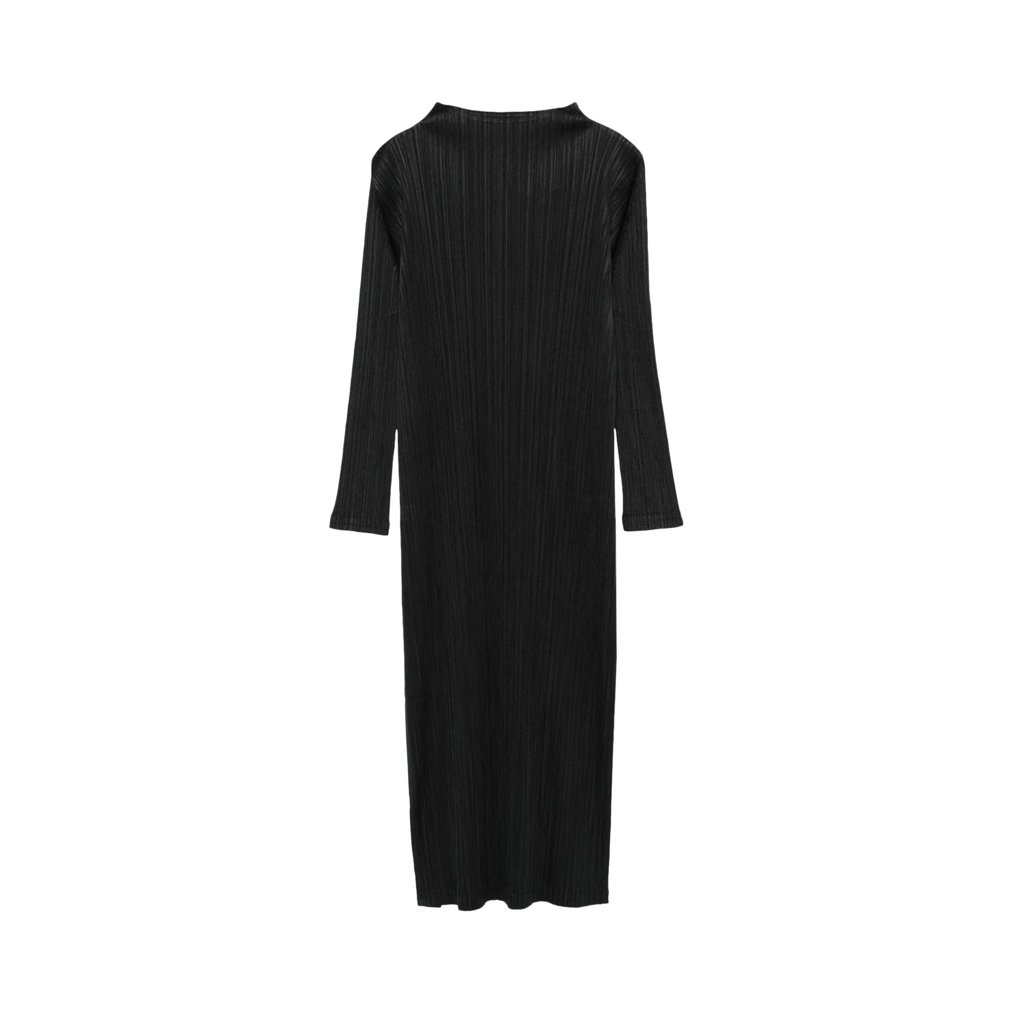 Buy Pleats Please Issey Miyake MC September Dress 'Black