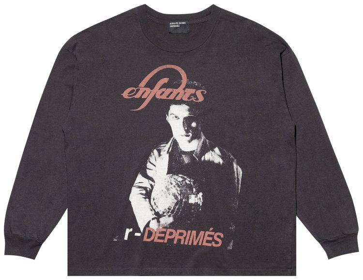 Enfants Riches Deprimes Berlin Disco Long Sleeve T Shirt Faded Black