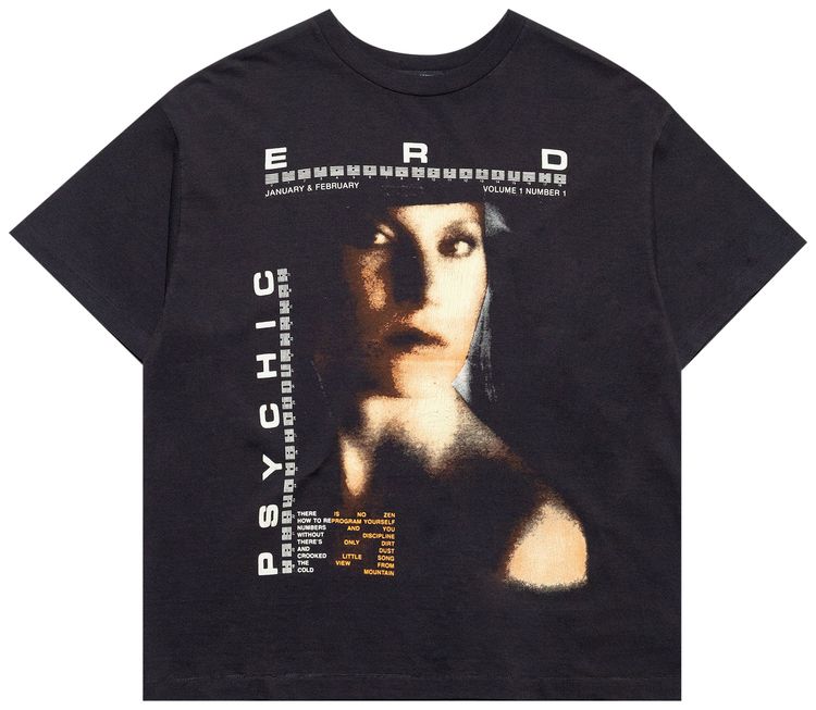 Enfants Riches Deprimes Psychic II T Shirt Faded Black