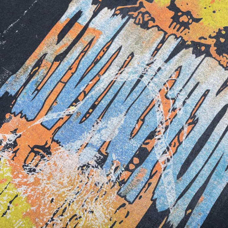 RIVINGTON roi Rebis Forgive Me Long Sleeve Vintage Tee Vintage Black