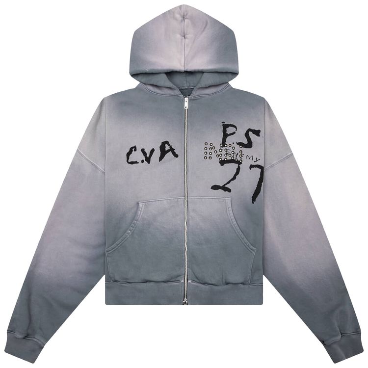 RRR123 Inri Zip Hoodie Grail Grey