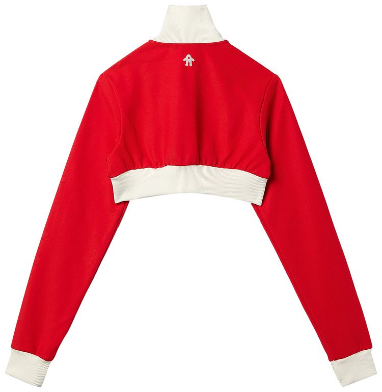 adidas x Avavav Cropped Track Top Better Scarlet