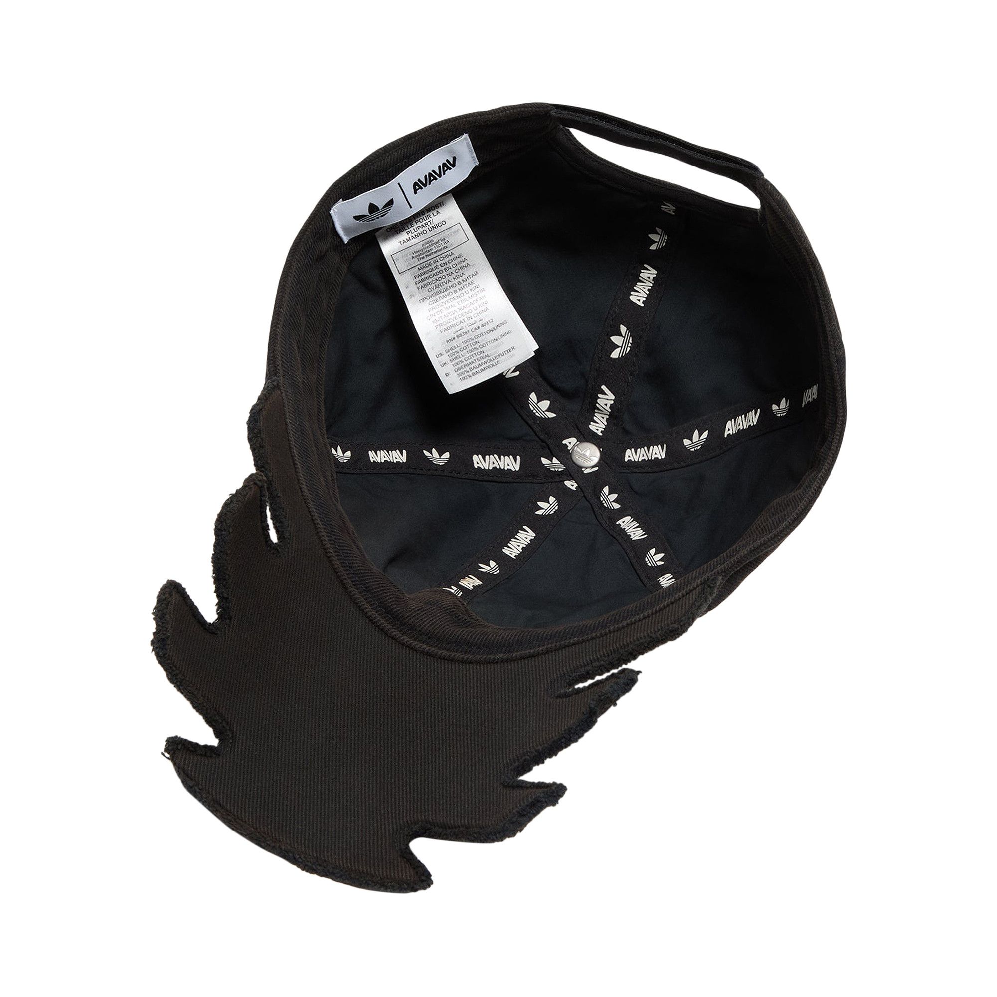 Buy adidas x Avavav Slashed Cap 'Black' - JG8833 | GOAT AE