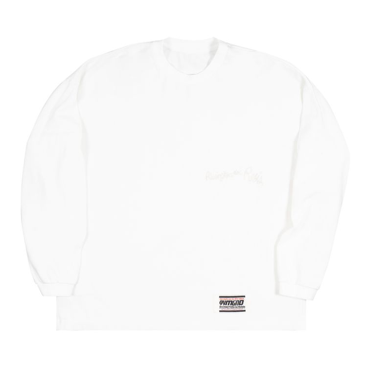 RIVINGTON roi Rebis Laundry Bag Long Sleeve Tee White