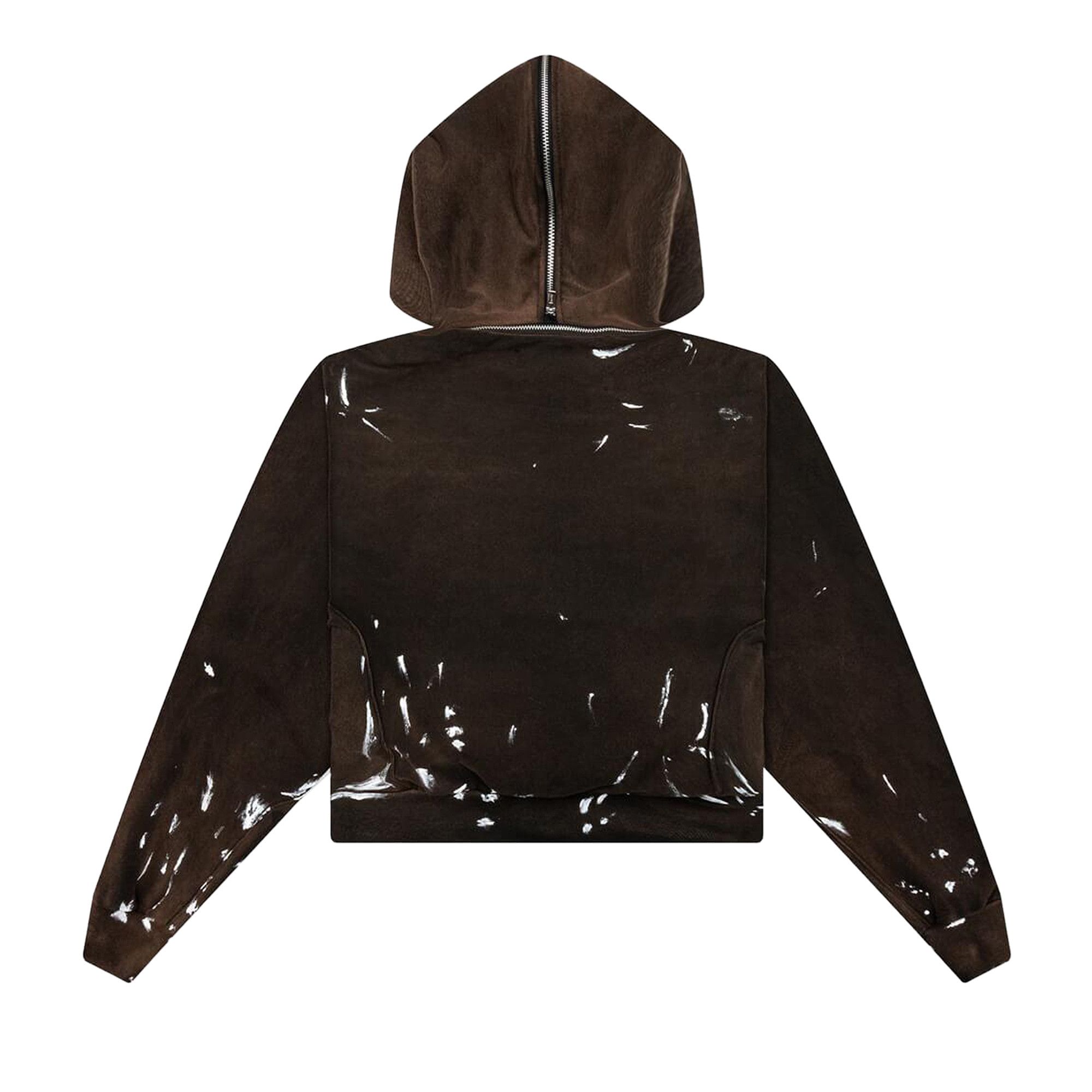 RRR123 Rivington Roi Rebis Mens Rose Hoody in Welder Brown