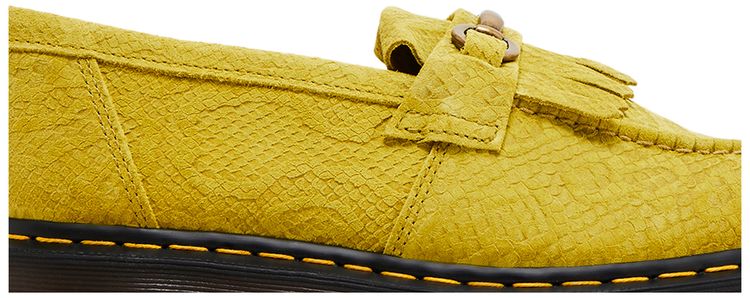 Adrian Snaffle Repello Emboss Suede Kiltie Loafer Moss Green