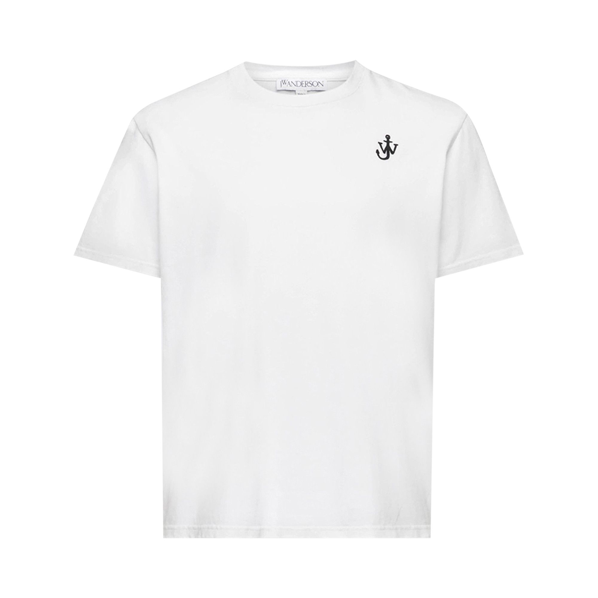 Tシャツ・カットソー J W ANDERSON ANCHOR EMBROIDERY T-SHIRT (JT0257 PG1510687) Buy JW Anderson Anchor Embroidery T-Shirt 'White' - JT0257
