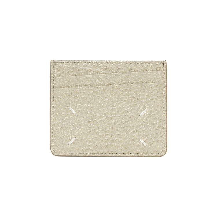 Maison Margiela Four Stitch Leather Card Holder Nuage